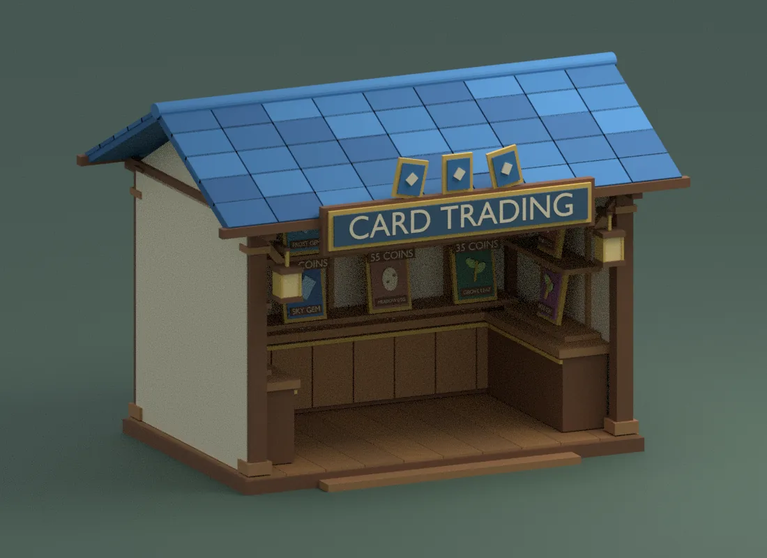 Stall model preview